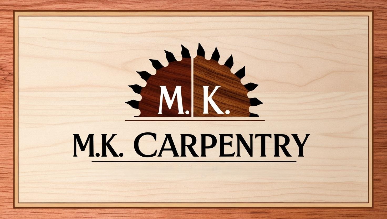 M.K. Carpentry Logo